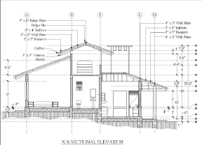 Classic 2D Villa Architectural Design