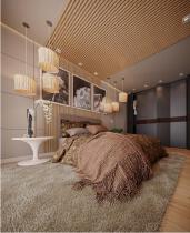 Large Area Family Villa Interior with Special design