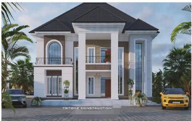 Proposed 6 bedroom duplex Villa, Nigeria 2022     