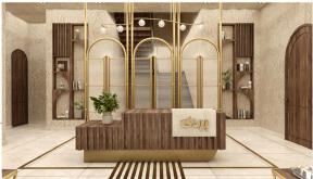 3 Star Hotel Lobby Interior Design with Simple and Elegant Style 