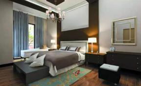 Green Creative Style Villa Interior Design for Client 