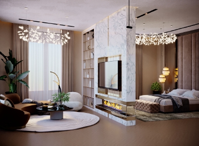 The Modern & Elegant Villa Interior Design