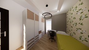 Yellow Decorative Minimalist Bedroom