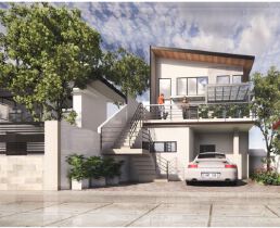  Proposed Three-Bedrooms Modern Residential Building 