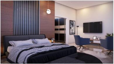 Classical Designed Villa Interior for Ghana Client 