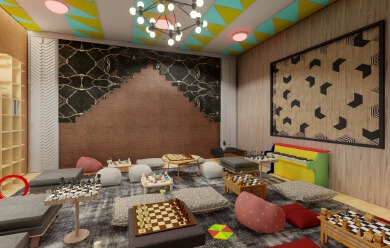 classical duplex house interior design