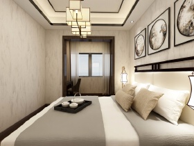 New Chinese style--Indoor soft decoration collocation design works