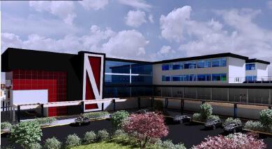 High Rise Hospital Building Design Exterior 
