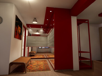 Luxury and Country Style Villa Interior Lounge and Bedroom Design 