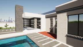 Four Bedroom house design.