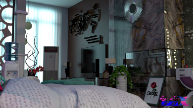 120qm Modern interior design