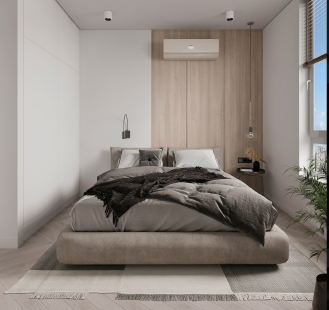 3D Rendering Elegant Apartment Interior Design