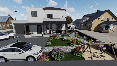 Modern private high-end villa