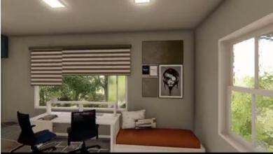 Natural Office Interior for Sri-Lanka Client