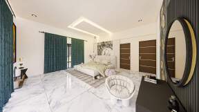 a Modern and simple style house Interior Design