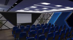 a big and spatial office for work