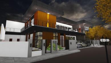 an exquisite and modern house for living