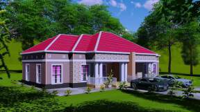 A Three bedroom Bungalow Apartment 