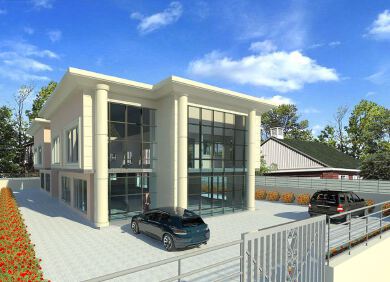 One story Office Block