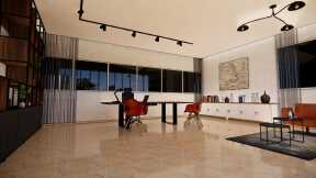 Modern home office interior design