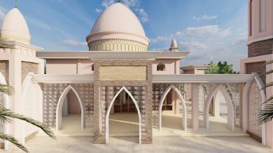 Philippines Local Style Mosque 