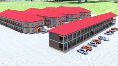 university hostel buildings architectural design