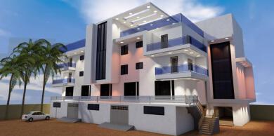 A minimalist and spacious building  in Ghana