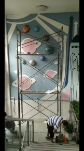 学校内装饰